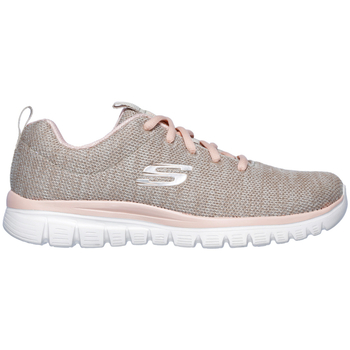 Scarpe Donna Sneakers Skechers GRACEFUL TWISTED FORTUNE Rosa