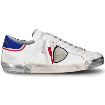 Scarpe Uomo Sneakers Philippe Model PRLU VLT2 - PARIS X-VEAU TECHNIQUE BLANC Bianco