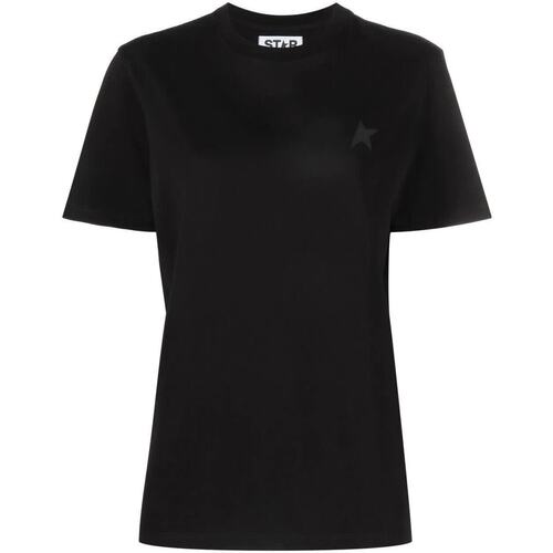 Abbigliamento Donna T-shirt maniche corte Golden Goose REGULAR T-SHIRT Nero