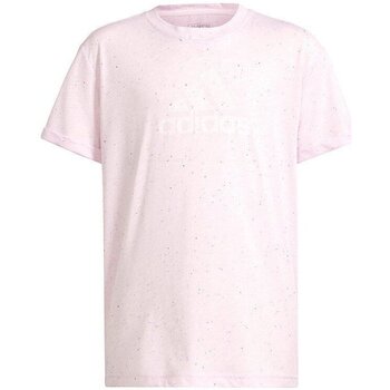 Abbigliamento Unisex bambino T-shirt maniche corte adidas Originals T-Shirt Bambino Future Icons Winners Rosa
