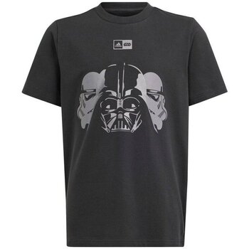 Abbigliamento Unisex bambino T-shirt maniche corte adidas Originals T-Shirt Bambino Star Wars Graphic Nero