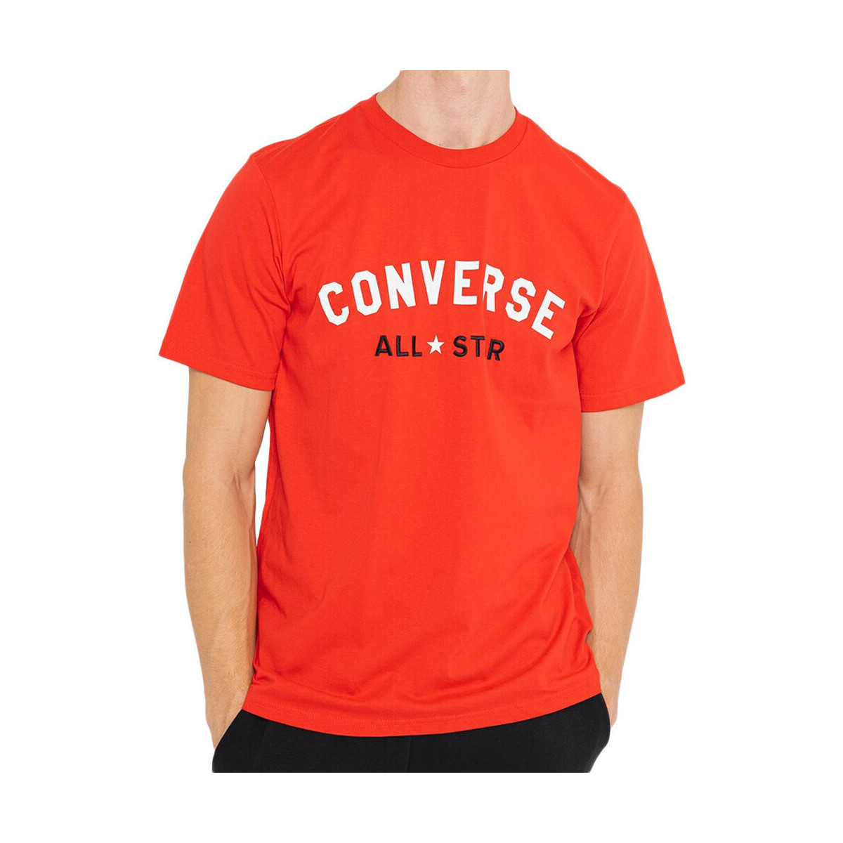 Abbigliamento Uomo T-shirt & Polo Converse 10023844-A03 Rosso