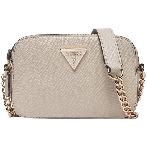 Borse Donna Tracolle Guess NOELLE CROSSBODY CAMERA Beige