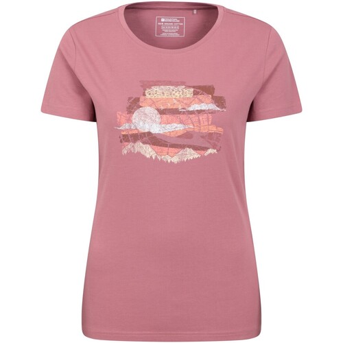 Abbigliamento Donna T-shirts a maniche lunghe Mountain Warehouse MW2352 Rosso
