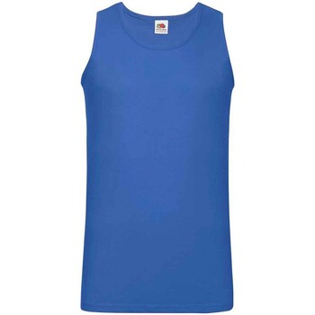 Abbigliamento Uomo Top / T-shirt senza maniche Fruit Of The Loom SS18 Blu