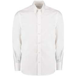 Abbigliamento Uomo Camicie maniche lunghe Kustom Kit K188 Bianco