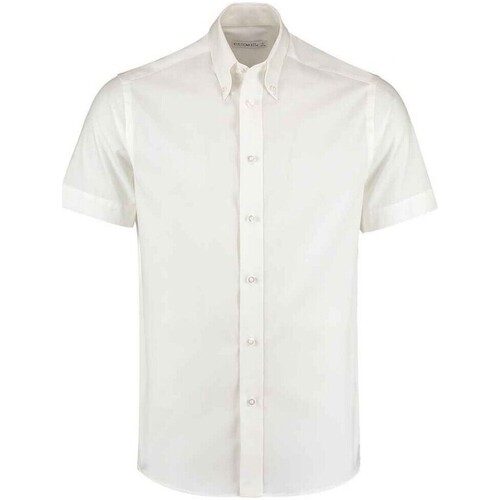 Abbigliamento Uomo Camicie maniche corte Kustom Kit K187 Bianco