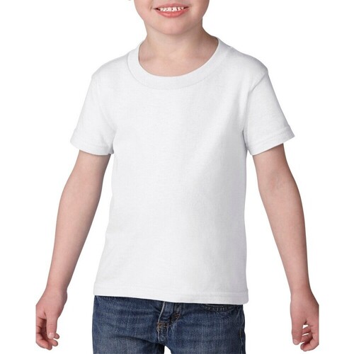 Abbigliamento Unisex bambino T-shirt maniche corte Gildan GD05P Bianco