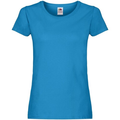 Abbigliamento Donna T-shirts a maniche lunghe Fruit Of The Loom Original Multicolore