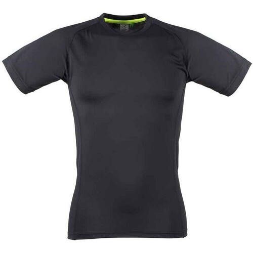 Abbigliamento Uomo T-shirts a maniche lunghe Tombo TL515 Nero