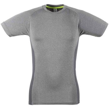 Abbigliamento Uomo T-shirts a maniche lunghe Tombo TL515 Grigio