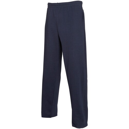 Abbigliamento Pantaloni da tuta Fruit Of The Loom SS904 Blu
