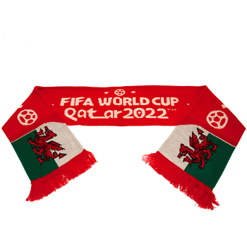 Accessori Sciarpe Fifa World Cup 2022 Wales Rosso