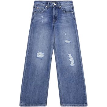 Abbigliamento Bambina Jeans Guess DENIM 90S PANTS Blu