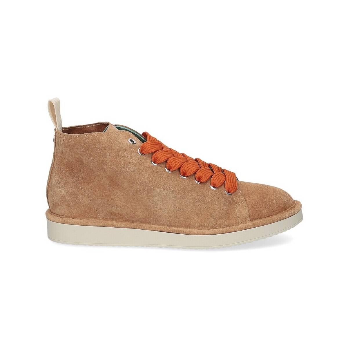 Scarpe Uomo Sneakers Panchic P01M010 Ankle Boot suede biscuit burnt orange Marrone