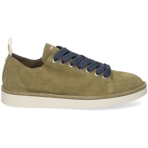 Scarpe Uomo Sneakers Panchic P01M011 Lace-up shoe suede forest night cobalt Verde
