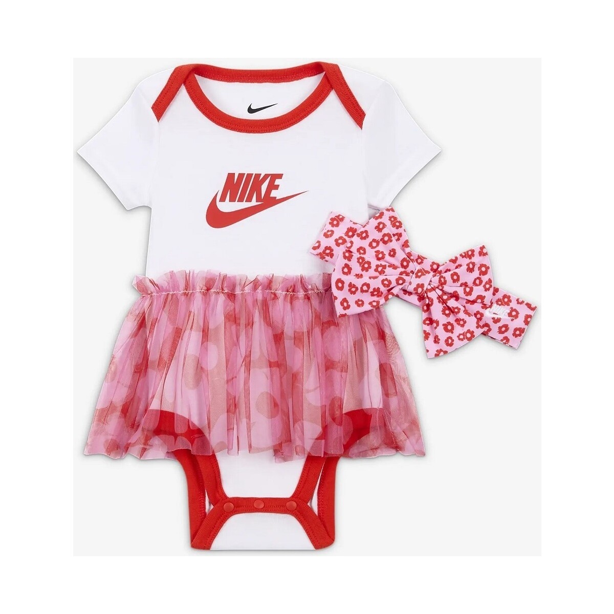 Abbigliamento Bambina Completo Nike NN1050 Bimba Bianco