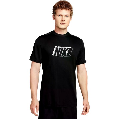Abbigliamento Uomo T-shirt maniche corte Nike CAMISETA HOMBRE  ACADEMY FB6485 Nero