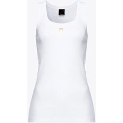 Abbigliamento Donna T-shirt maniche corte Pinko CALCOLATORE 100807 A0PU-Z04 Bianco