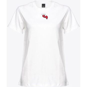 Abbigliamento Donna T-shirt & Polo Pinko TRAPANI 100789 A1P8-Z07 Bianco