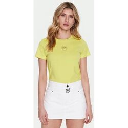 Abbigliamento Donna T-shirt & Polo Pinko BUSSOLOTTO 100355 A1NW-H23 Giallo