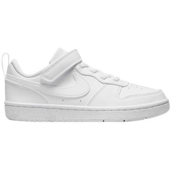 Scarpe Bambino Sneakers Nike Court Borough Low Recraft Ps Bianco