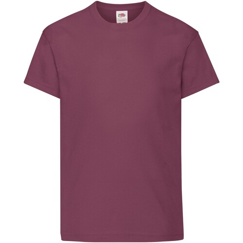 Abbigliamento Unisex bambino T-shirt & Polo Fruit Of The Loom Original Multicolore