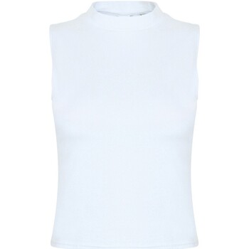 Abbigliamento Donna Top / T-shirt senza maniche Sf SK170 Bianco