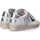 Scarpe Donna Sneakers basse 4B12 sneaker Kyle bianco argento Bianco