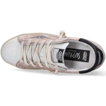 4B12 sneaker Suprime bianco rosa Bianco