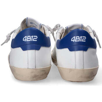 4B12 sneaker Suprime bianco blu verde Bianco