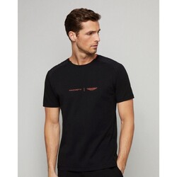 Abbigliamento Uomo T-shirt maniche corte Hackett HM500781 Nero