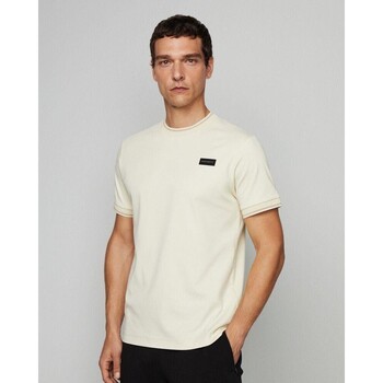Abbigliamento Uomo T-shirt maniche corte Hackett HM500782 Beige