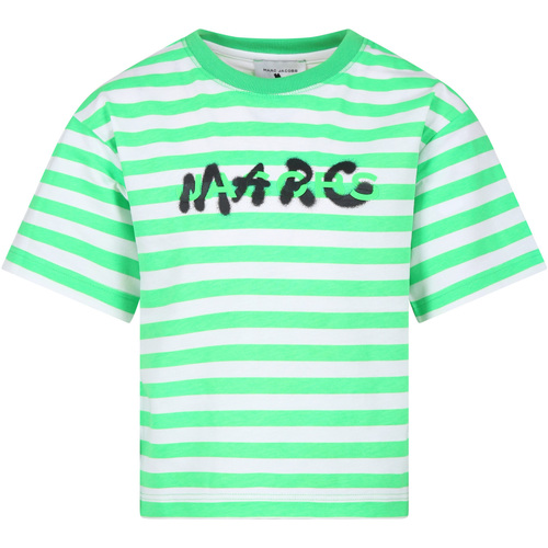 Abbigliamento Unisex bambino T-shirt maniche corte Marc Jacobs W60217 68G Verde