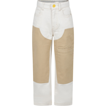 Abbigliamento Bambino Pantaloni Marc Jacobs W60012 148 Bianco