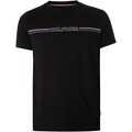 Image of T-shirt Tommy Hilfiger T-shirt a righe sottili sul petto