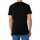 Abbigliamento Uomo T-shirt maniche corte Calvin Klein Jeans T-shirt con contorno interrotto Nero