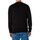 Abbigliamento Uomo Felpe Calvin Klein Jeans Felpa con stemma ricamato sul petto Nero