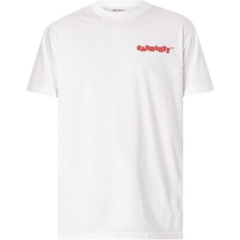 Abbigliamento Uomo T-shirt maniche corte Carhartt Maglietta fast food Bianco