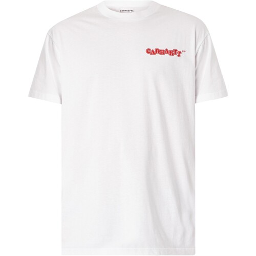 Abbigliamento Uomo T-shirt maniche corte Carhartt Maglietta fast food Bianco