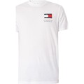 Image of T-shirt Tommy Jeans T-shirt slim Essential con bandiera