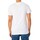 Abbigliamento Uomo T-shirt maniche corte Tommy Jeans T-shirt slim Essential con bandiera Bianco