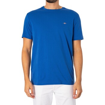 Gant T-shirt scudo normale Blu