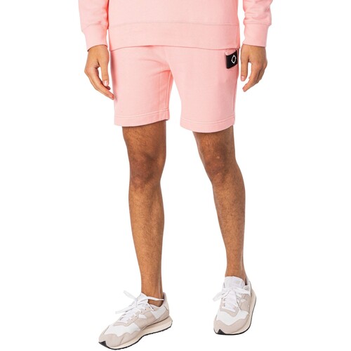 Abbigliamento Uomo Shorts / Bermuda Ma.strum Core Sweat Shorts Rosa