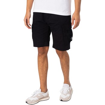 Abbigliamento Uomo Shorts / Bermuda Ma.strum Pantaloncini cargo con coulisse Nero
