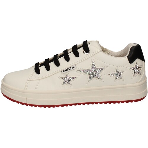 Scarpe Bambina Sneakers Geox J02BDB-000BC Bianco