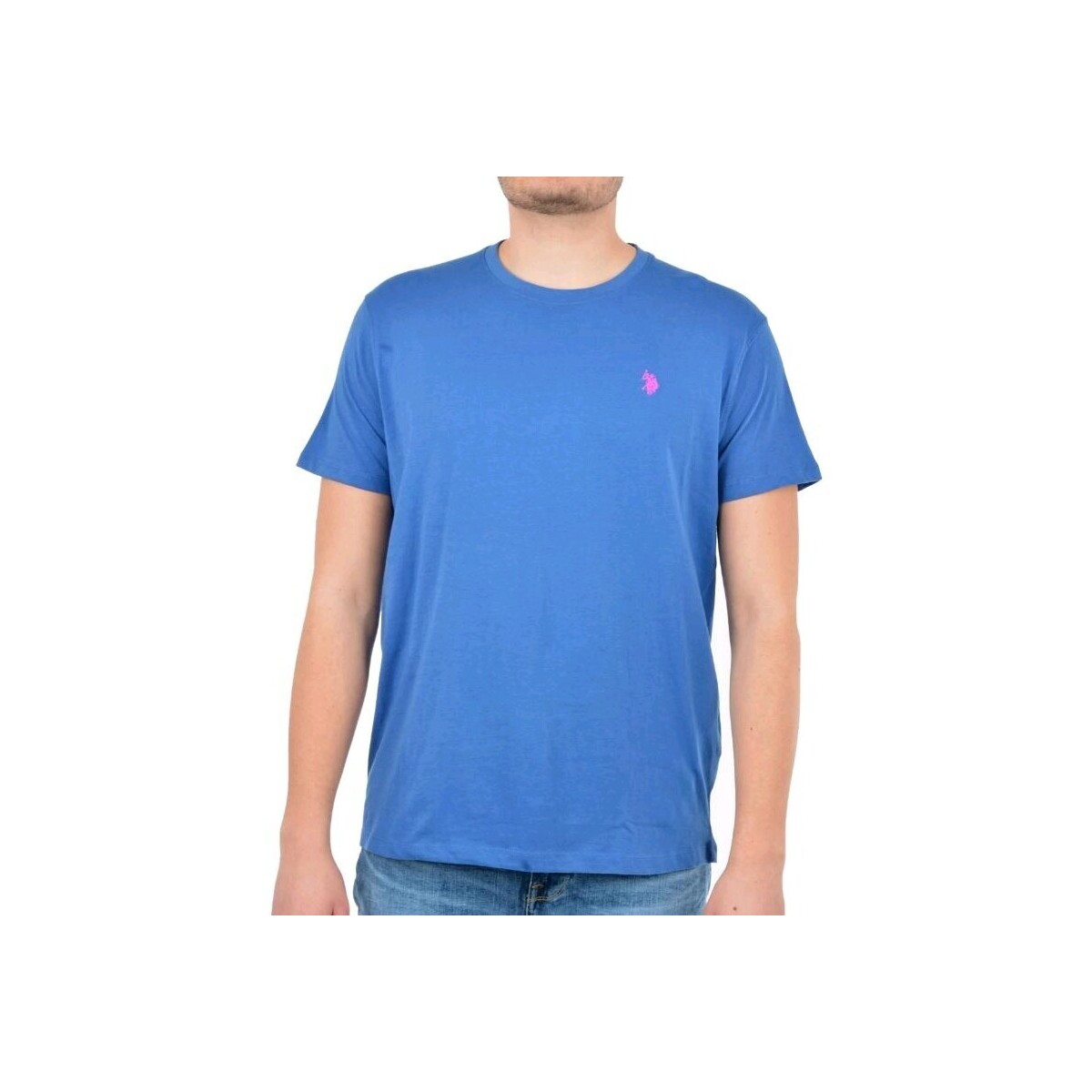 Abbigliamento Uomo Top / T-shirt senza maniche U.S Polo Assn. MICK 49351 EH33 Blu