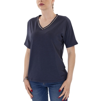 Abbigliamento Donna Top / T-shirt senza maniche Geox W3510C-T2872 Blu