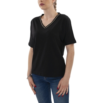 Abbigliamento Donna Top / T-shirt senza maniche Geox W3510C-T2872 Nero