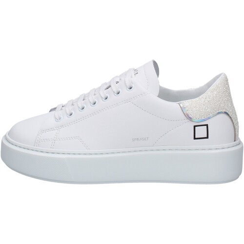 Scarpe Donna Sneakers Date W381-SF-GL-IY Bianco